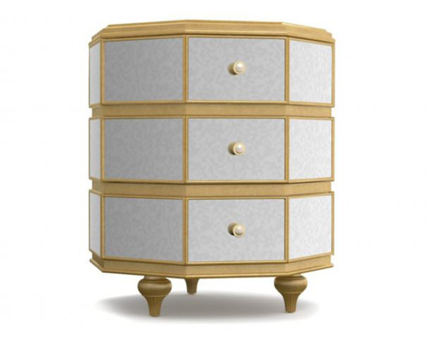 Cynthia Rowley Bewitch Mirrored Side Table - Image 2