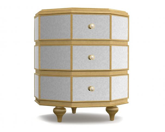 Cynthia Rowley Bewitch Mirrored Side Table - Image 2
